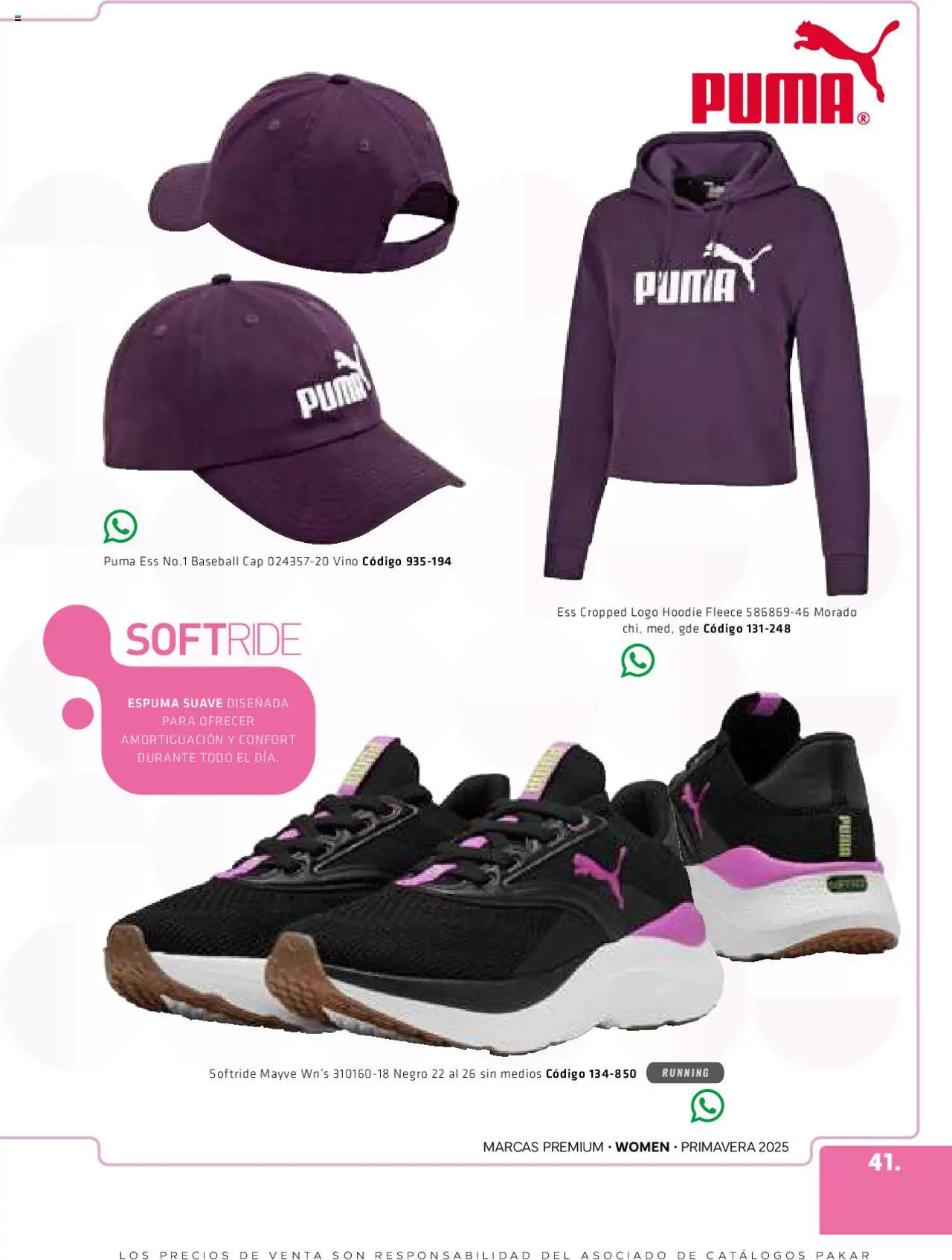 Nuevas ofertas de SC Pakar válidas en toda la República Mexicana desde el 06.03.2025. ¡Encuentra las mejores ofertas en SC Pakar catálogo Women! | Página: 41 | Productos: Espuma, Vino