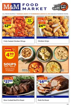 Preview of M&M Food Market weekly flyer / circulaire from shop M&M Food Market valid from 19.03.2026