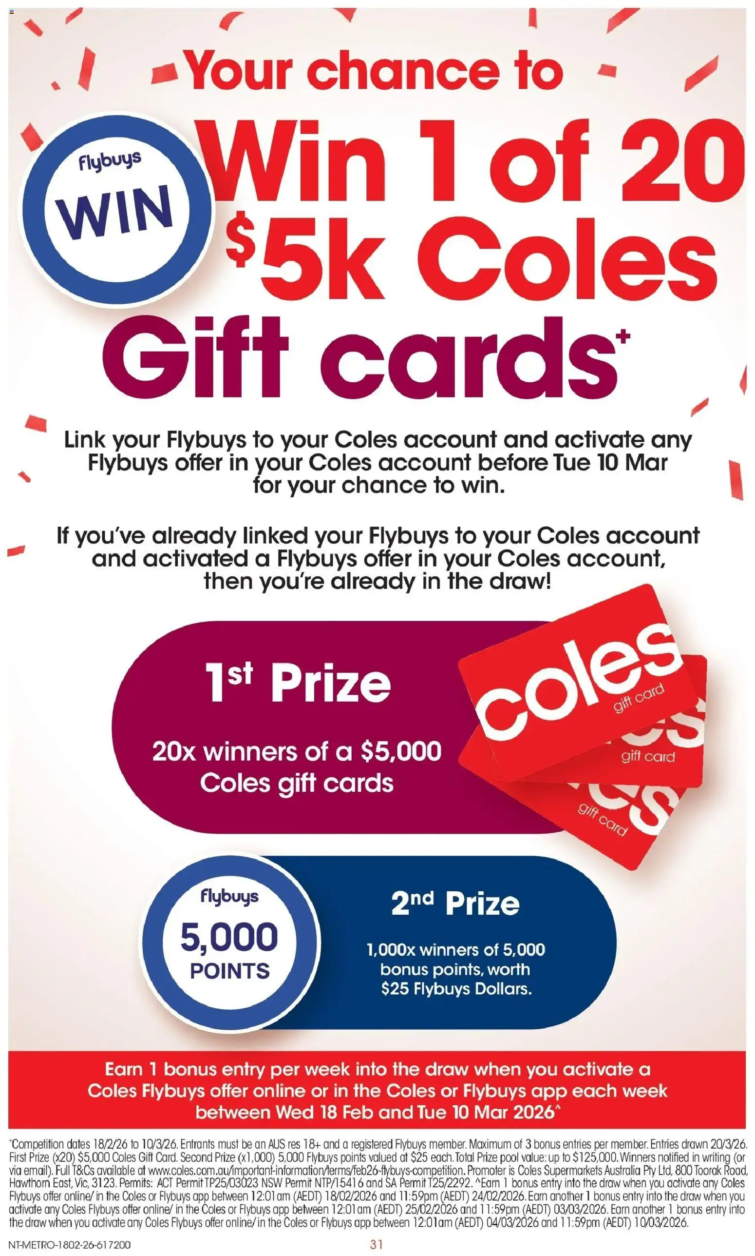 Coles catalogue - valid from 18.02.2026 | Page: 31