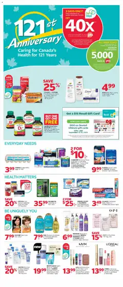 Rexall flyer valid from 12.09.2025 | Page: 2 | Products: Sponge, Conditioner, Soap, Body wash