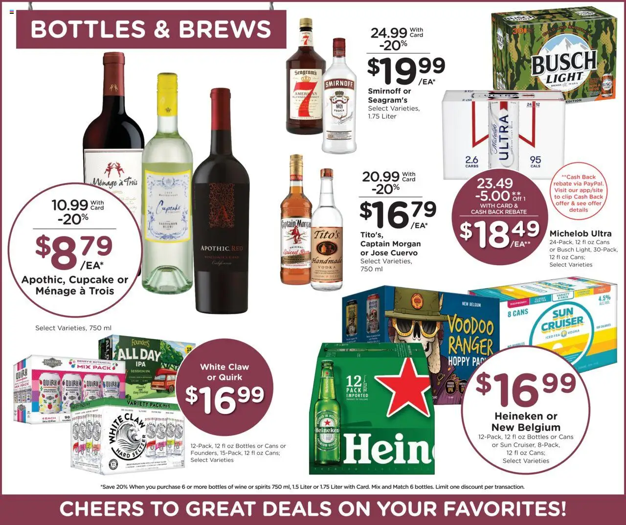 Baker's Weekly Ad - valid from 22.10.2025 | Page: 13 | Products: Clip, Wine, Vodka, Raspberry
