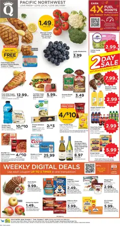 Preview of QFC weekly ads valid from 01.10.2025