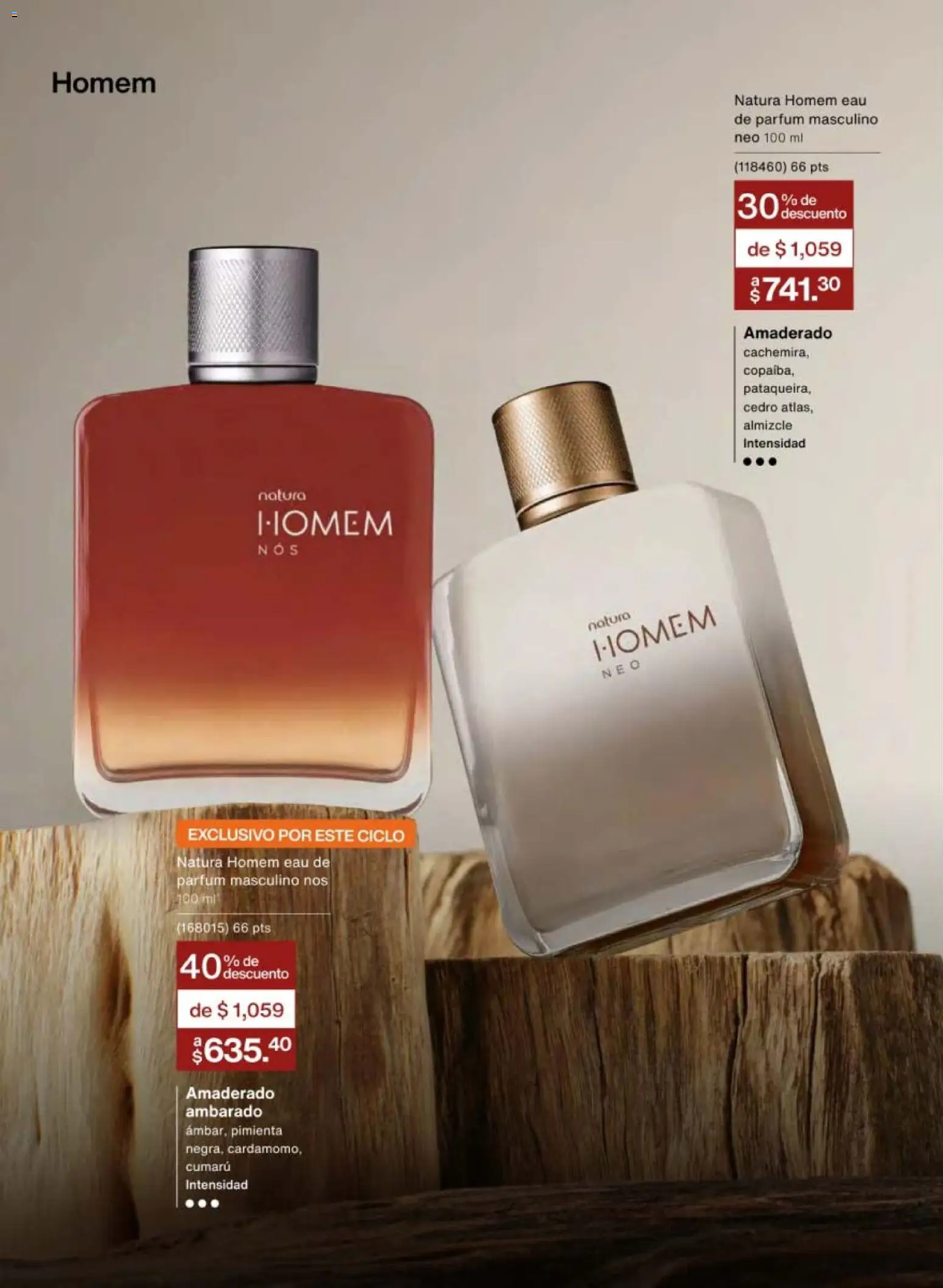 Nuevas ofertas de Natura válidas en toda la República Mexicana desde el 30.01.2026. ¡Encuentra las mejores ofertas en Natura campaña 3 2026! | Página: 40 | Productos: Pimienta