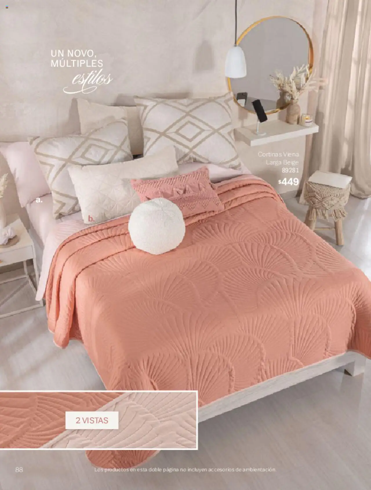 Nuevas ofertas de Vianney válidas en toda la República Mexicana desde el 07.03.2025. ¡Encuentra las mejores ofertas en Vianney catálogo Primavera! | Página: 90 | Productos: Cortinas