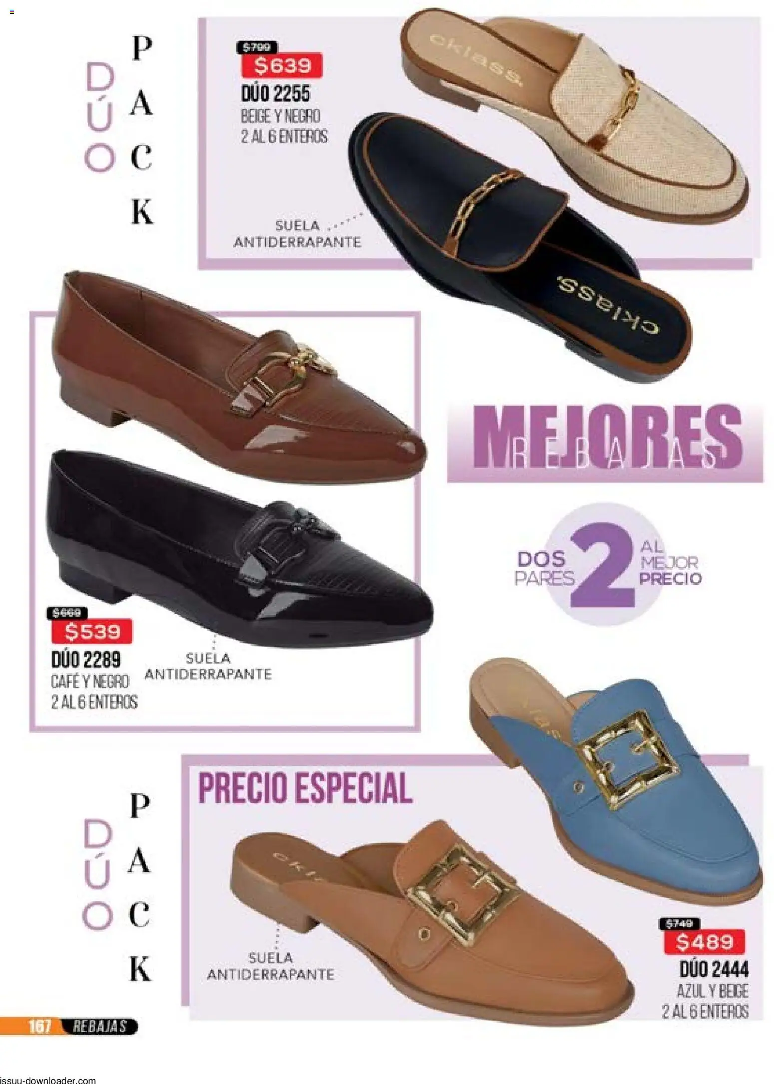 Nuevas ofertas de Cklass válidas en toda la República Mexicana desde el 31.10.2025. ¡Encuentra las mejores ofertas en Cklass catálogo Súper Rebajas Calzado! | Página: 168