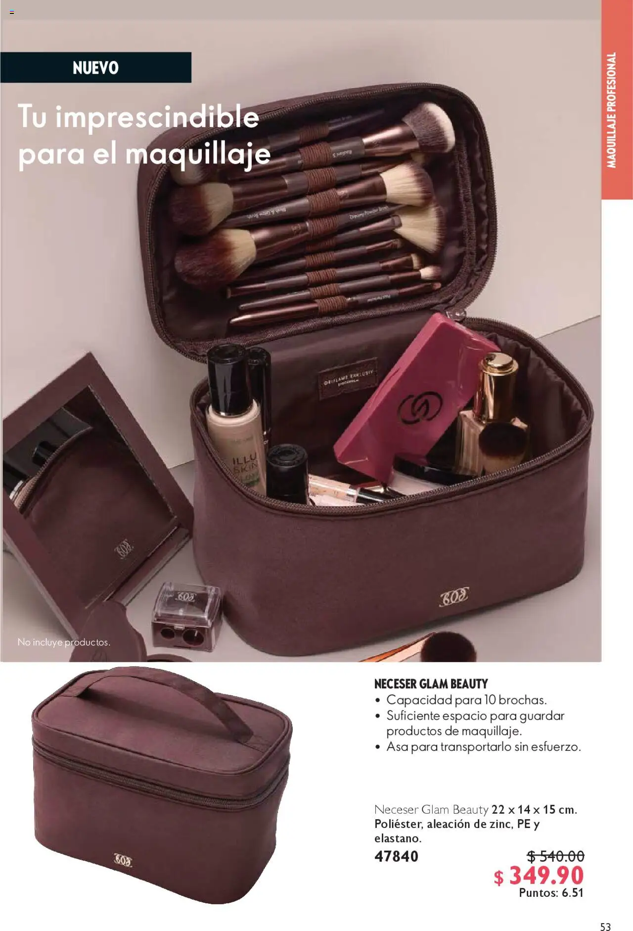 Nuevas ofertas de Oriflame válidas en toda la República Mexicana desde el 04.10.2025. ¡Encuentra las mejores ofertas en Oriflame - Campaña 14 2025! | Página: 53 | Productos: Neceser, Maquillaje