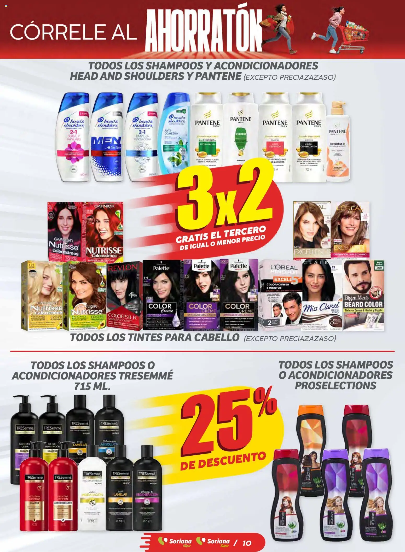 Nuevas ofertas de Soriana válidas en toda la República Mexicana desde el 30.10.2025. ¡Encuentra las mejores ofertas en Soriana - Ahorratón Soriana Súper Nacional! | Página: 10 | Productos: Crema