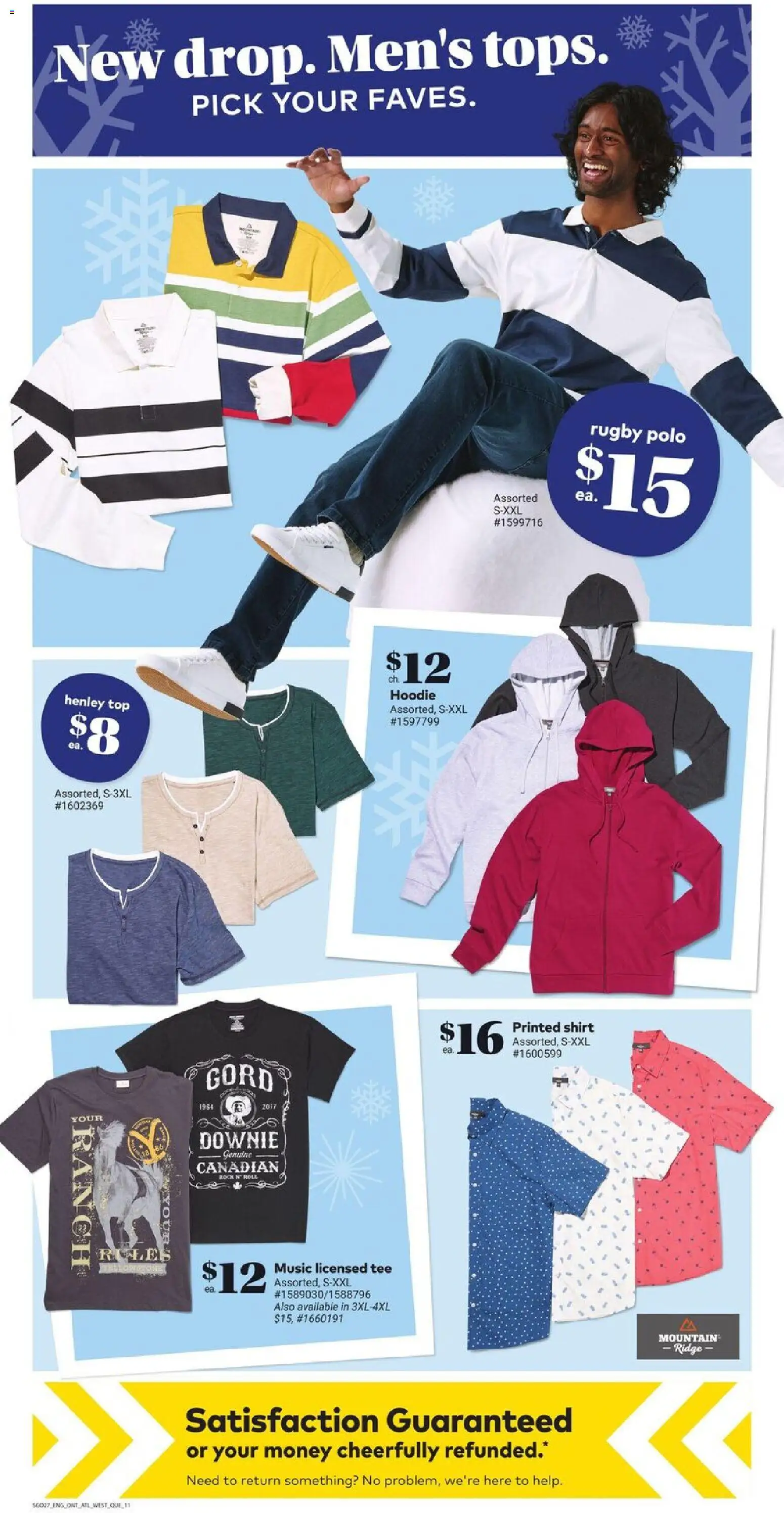 Giant Tiger flyer valid from 04.02.2026 | Page: 13 | Products: Ridge, T-shirt, Shirt, Hoodie