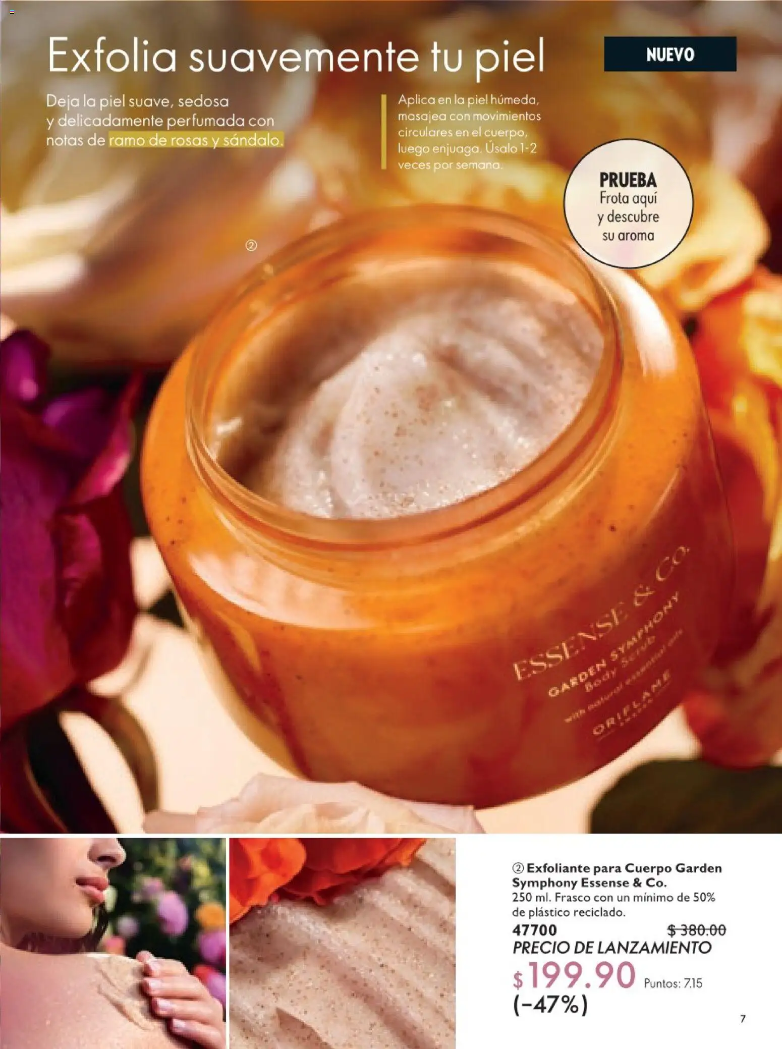 Nuevas ofertas de Oriflame válidas en toda la República Mexicana desde el 18.04.2026. ¡Encuentra las mejores ofertas en Oriflame campaña 6 2026! | Página: 7 | Productos: Frasco, Body