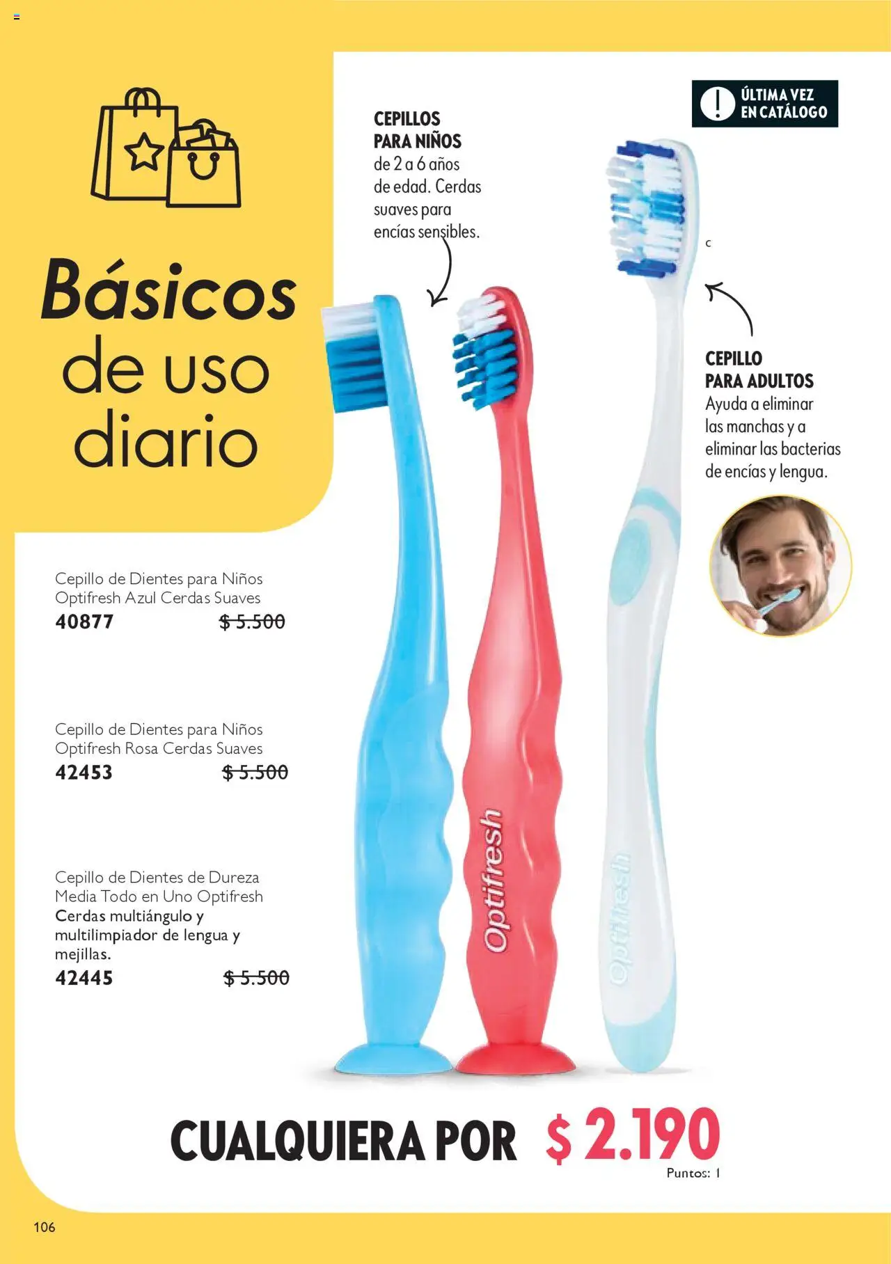 Oriflame - Catálogo │ válido desde el 13.09.2025 | Página: 106 | Productos: Cepillo, Cepillo de dientes
