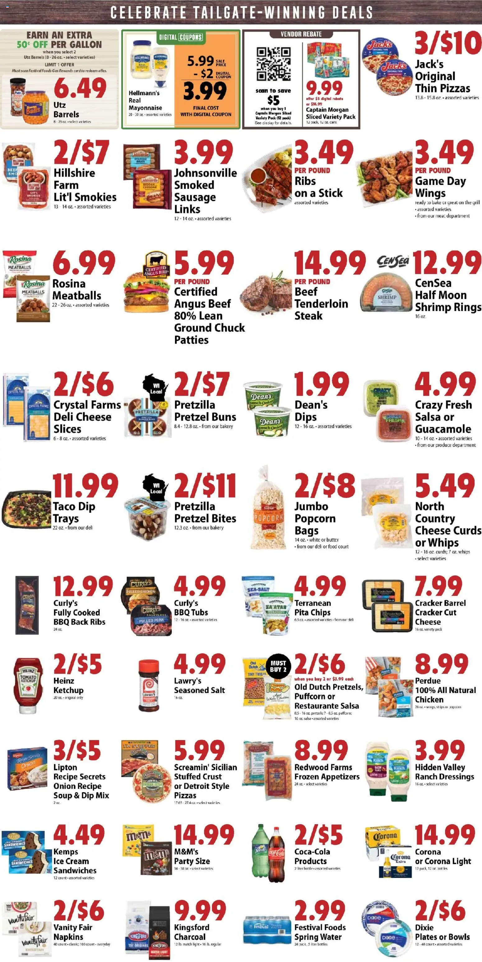 Festival Foods Weekly Ad - valid from 19.11.2025 | Page: 7 | Products: Pork, Sausage, Game, Grill