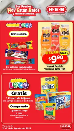 Nuevas ofertas de H-E-B válidas en toda la República Mexicana desde el 12.08.2025. ¡Encuentra las mejores ofertas en H-E-B - Folleto! | Página: 5
