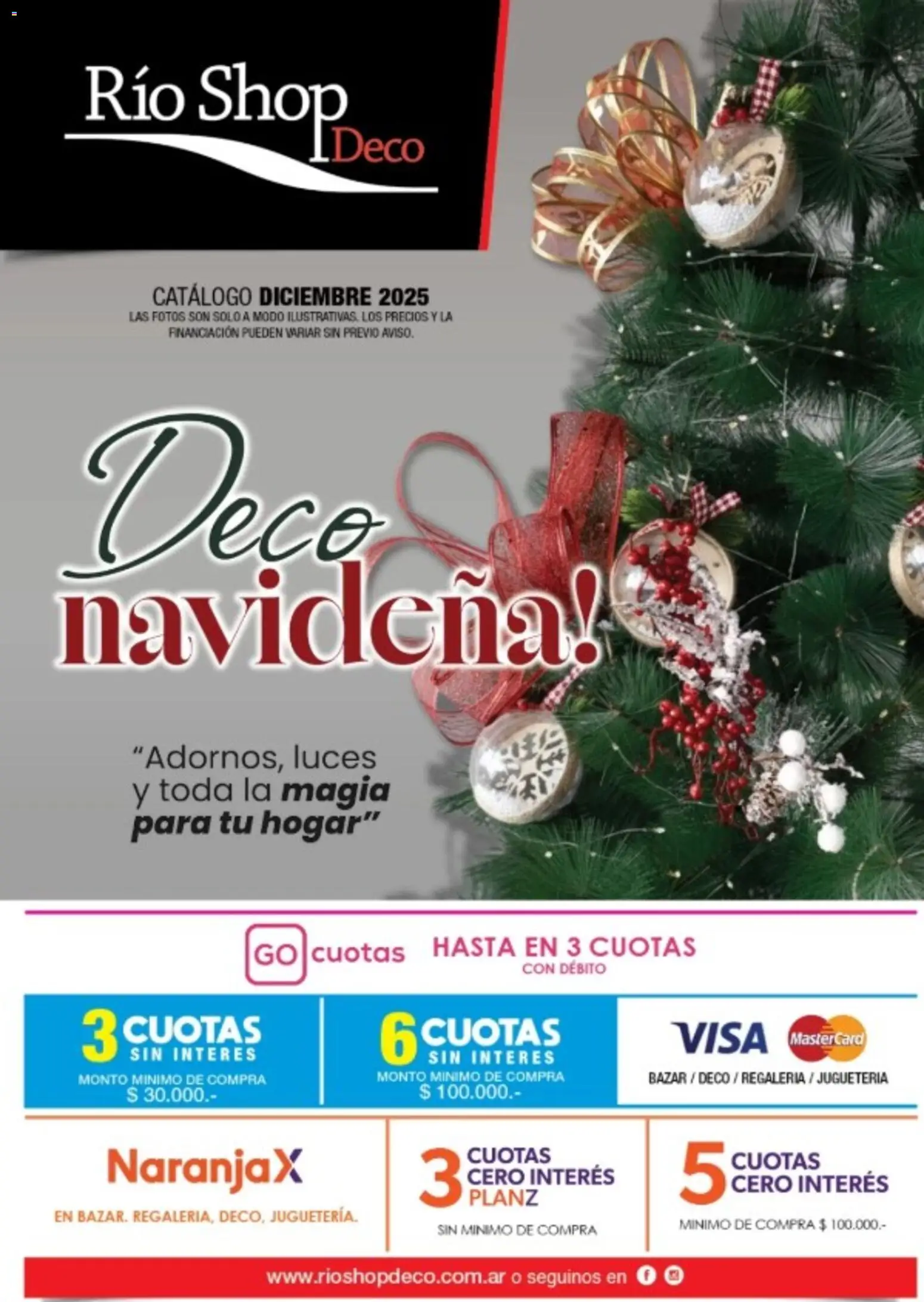 Río Shop Deco catálogo │ válido desde el 03.12.2025 | Página: 1