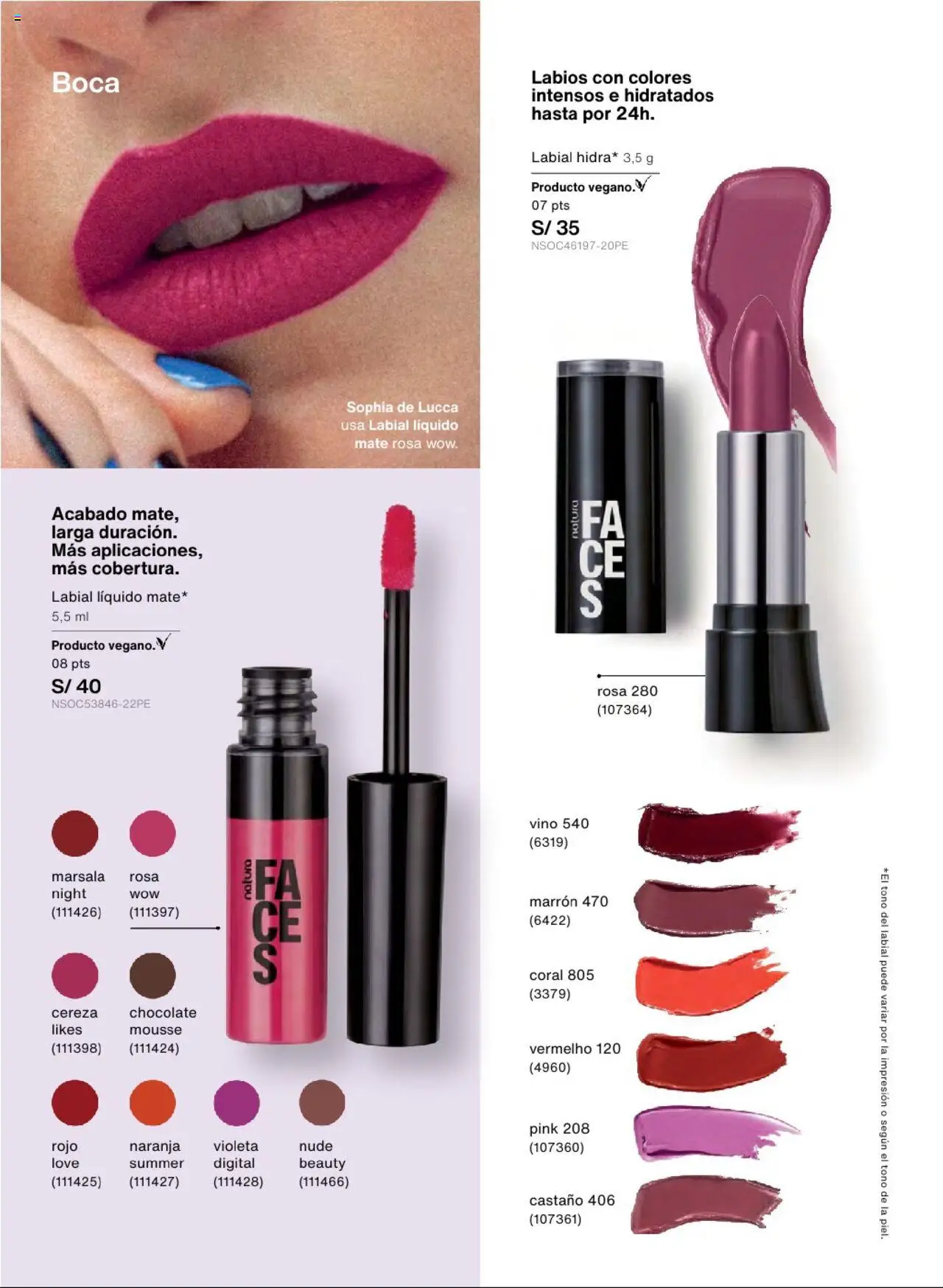 Catálogo Natura válido desde 01.07.2025 | Página: 86 | Productos: Chocolate, Vino