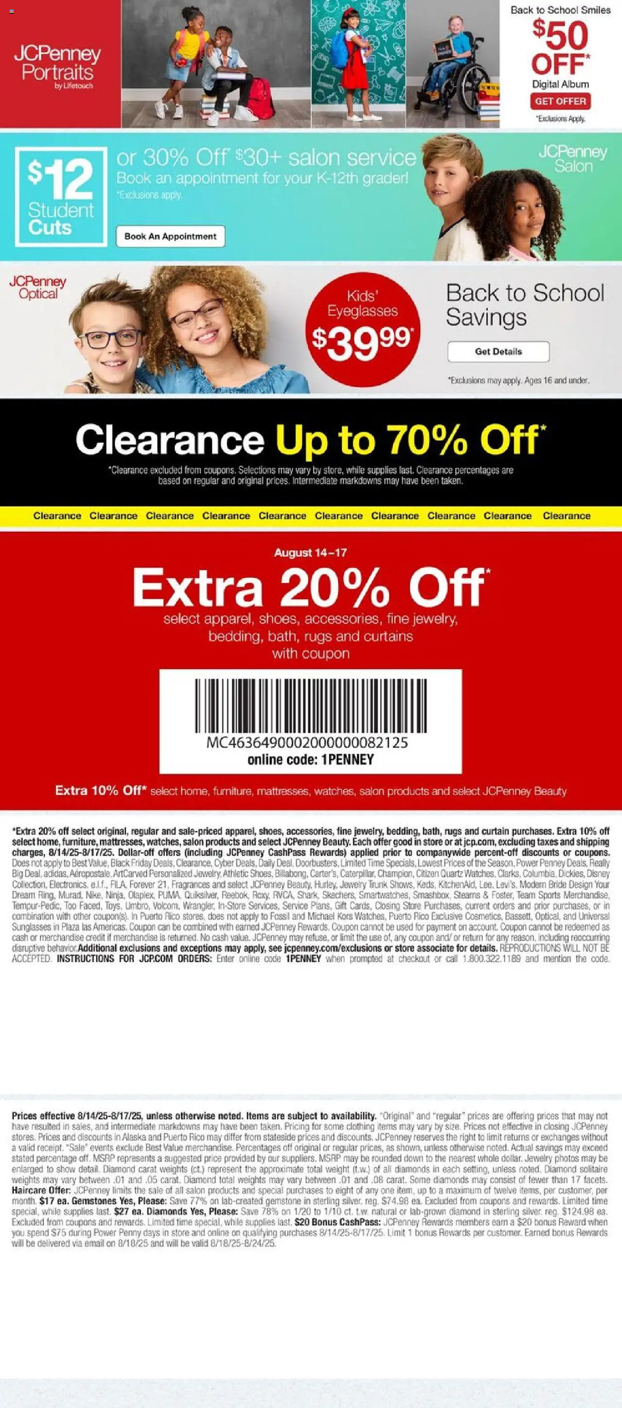 JCPenney Weekly Ad - valid from 14.08.2025 | Page: 9 | Products: Weight