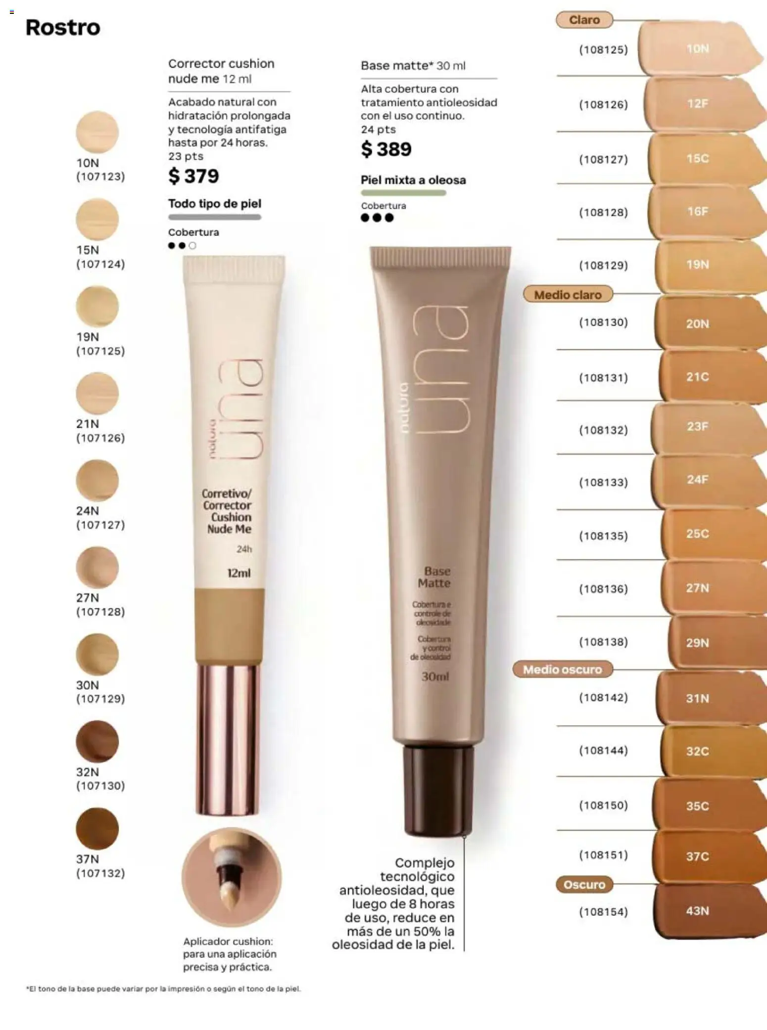 Nuevas ofertas de Natura válidas en toda la República Mexicana desde el 13.03.2026. ¡Encuentra las mejores ofertas en Natura campaña 5 2026! | Página: 61 | Productos: Corrector