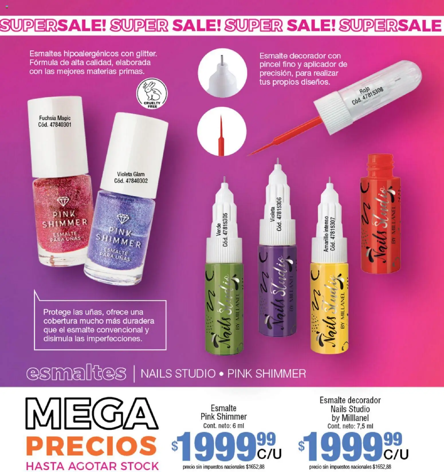 Millanel - Catálogo │ válido desde el 02.02.2026 | Página: 108 | Productos: Pincel