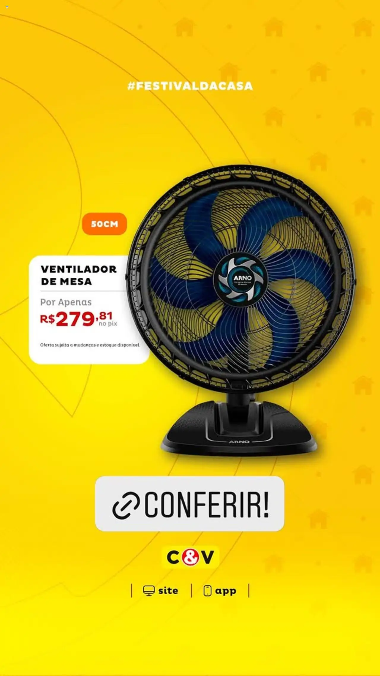 Casa e Video Folheto - válido de 15.10.2025 | Página: 7 | Produtos: Ventilador, Ventilador de mesa, Ventilador de mesa Arno, Mesa