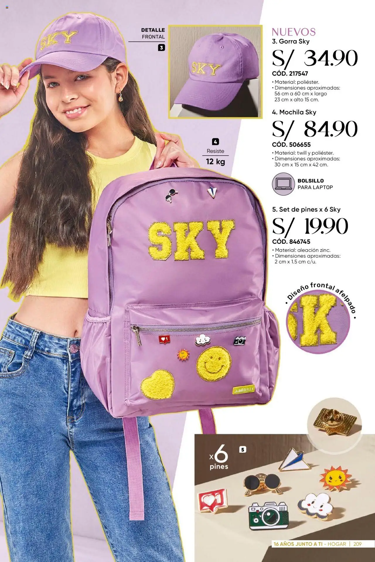 Catálogo Azzorti válido desde 15.09.2025 | Página: 213 | Productos: Mochila, Gorra
