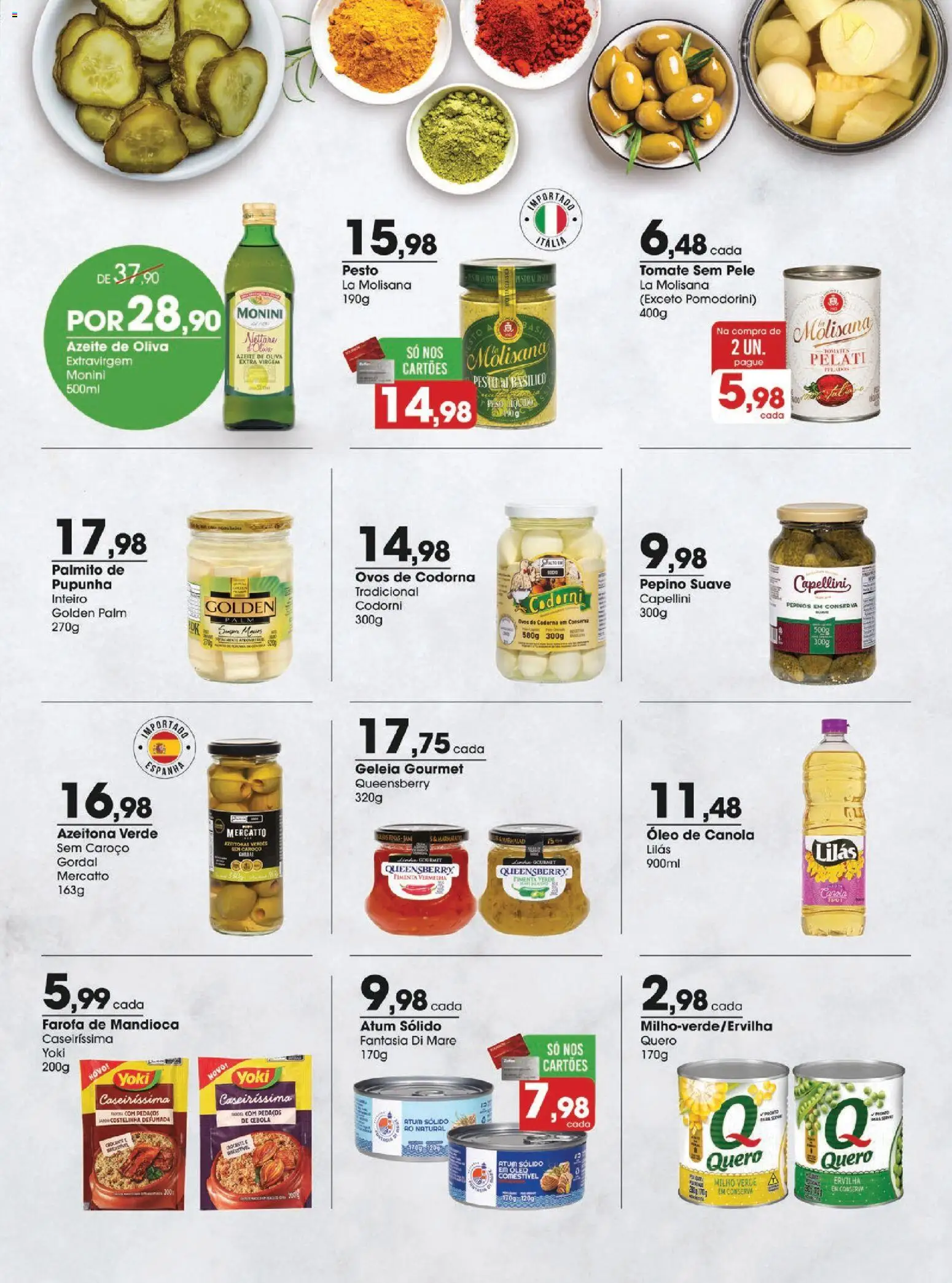 Zaffari Folheto - válido de 03.02.2026 | Página: 3 | Produtos: Ervilha, Palmito, Pimenta, Geleia