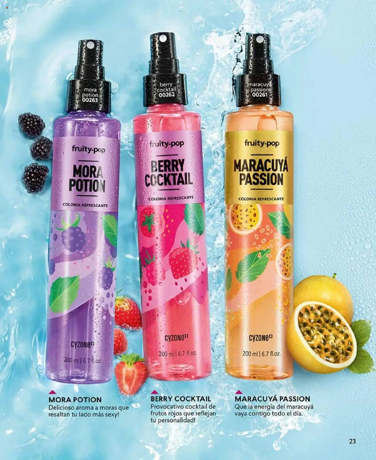 CyZone revista - valida desde el 05.05.2025 | Página: 23 | Productos: Maracuyá, Mora