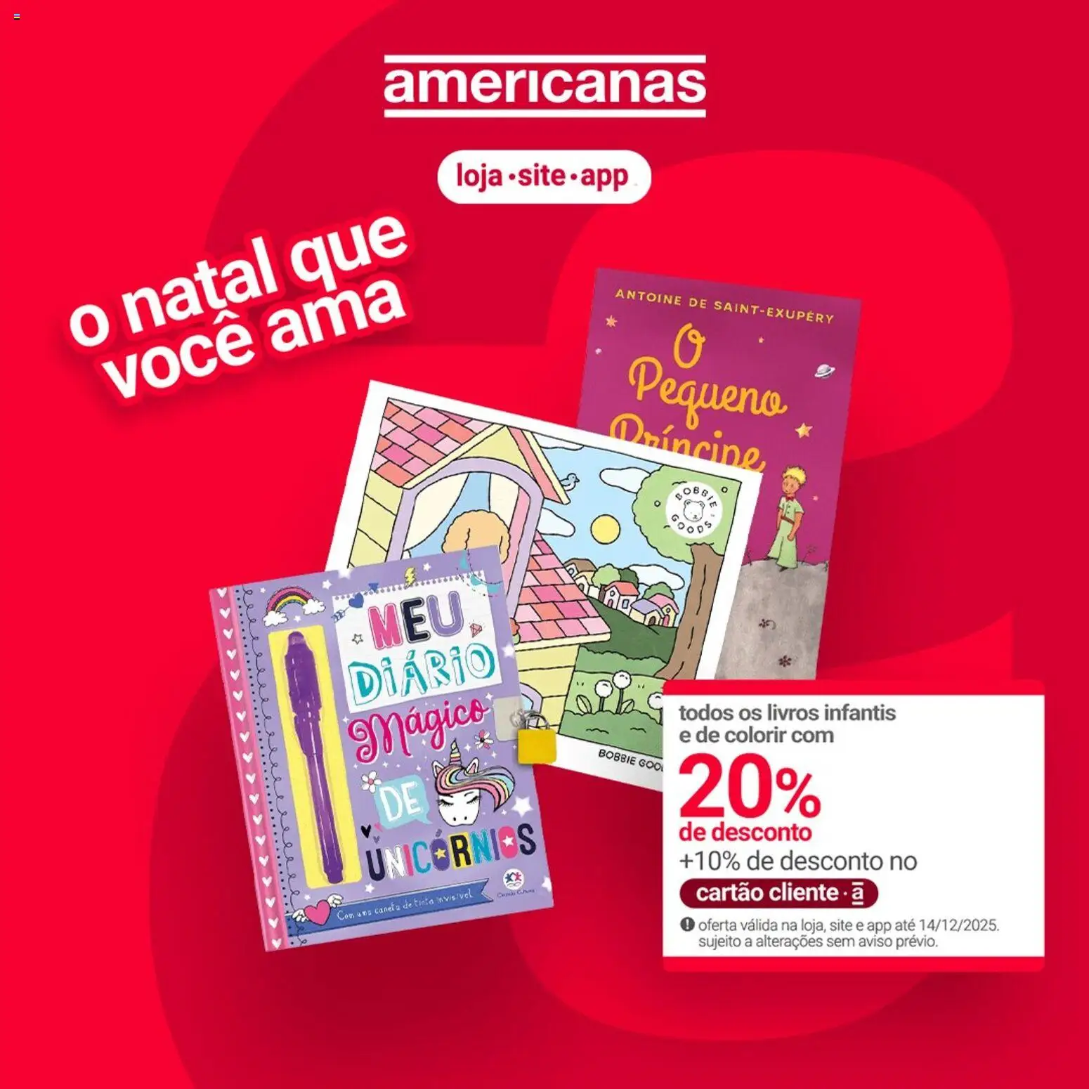 Lojas Americanas Folheto - válido de 10.12.2025 | Página: 9 | Produtos: Caneta, Tinta