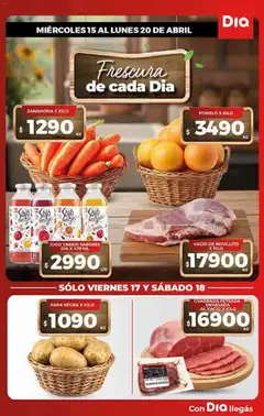 Vista previa Dia - Ofertas - Frescura de cada Dia válido desde el 15.04.2026