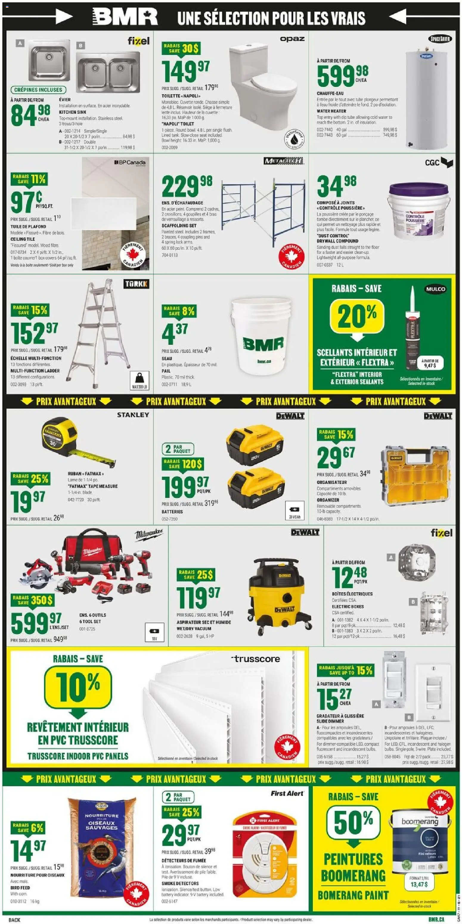 BMR flyer valid from 13.11.2025 | Page: 2 | Products: Box, Toilette, Battery