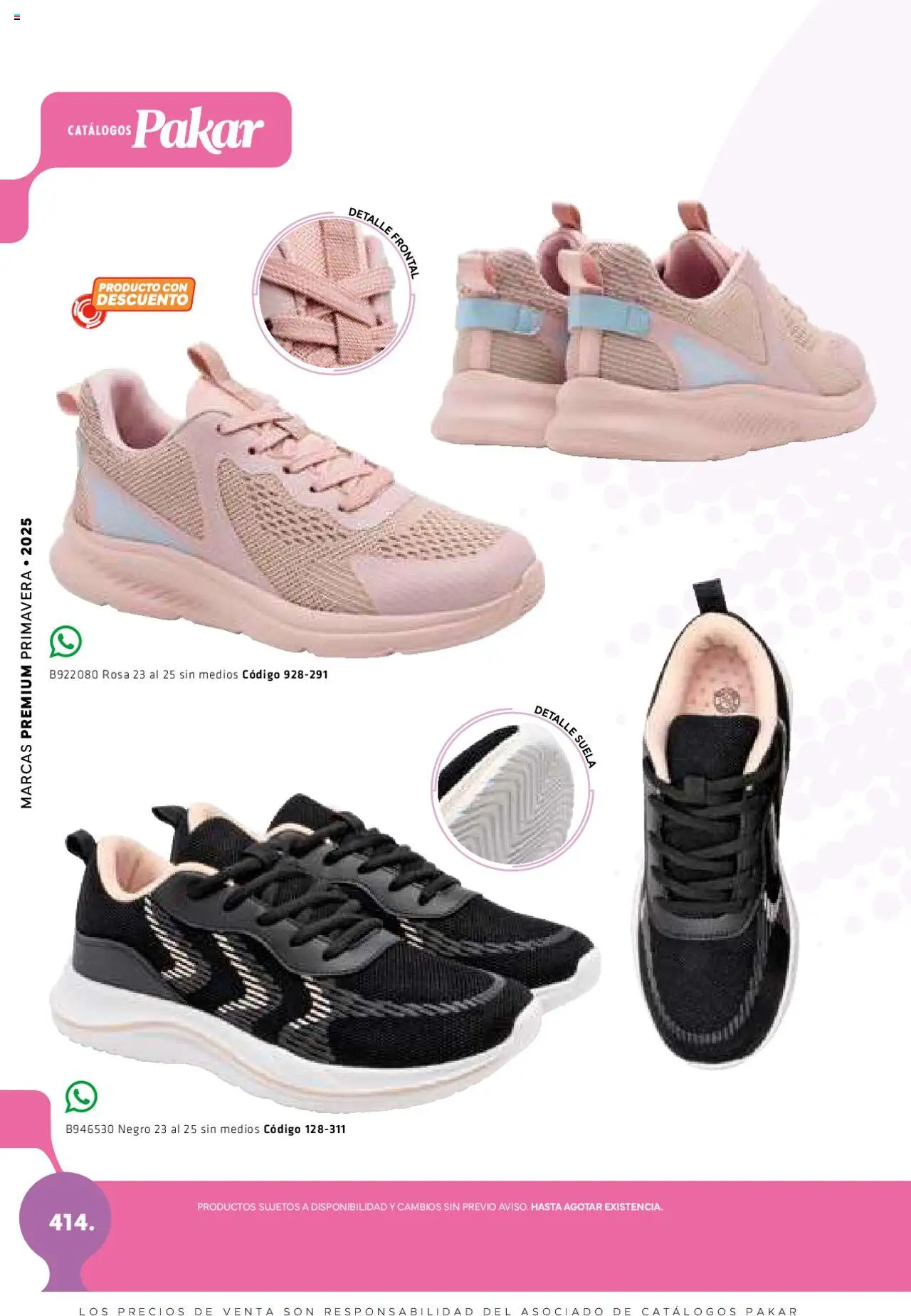 Nuevas ofertas de SC Pakar válidas en toda la República Mexicana desde el 06.03.2025. ¡Encuentra las mejores ofertas en SC Pakar catálogo Women! | Página: 414
