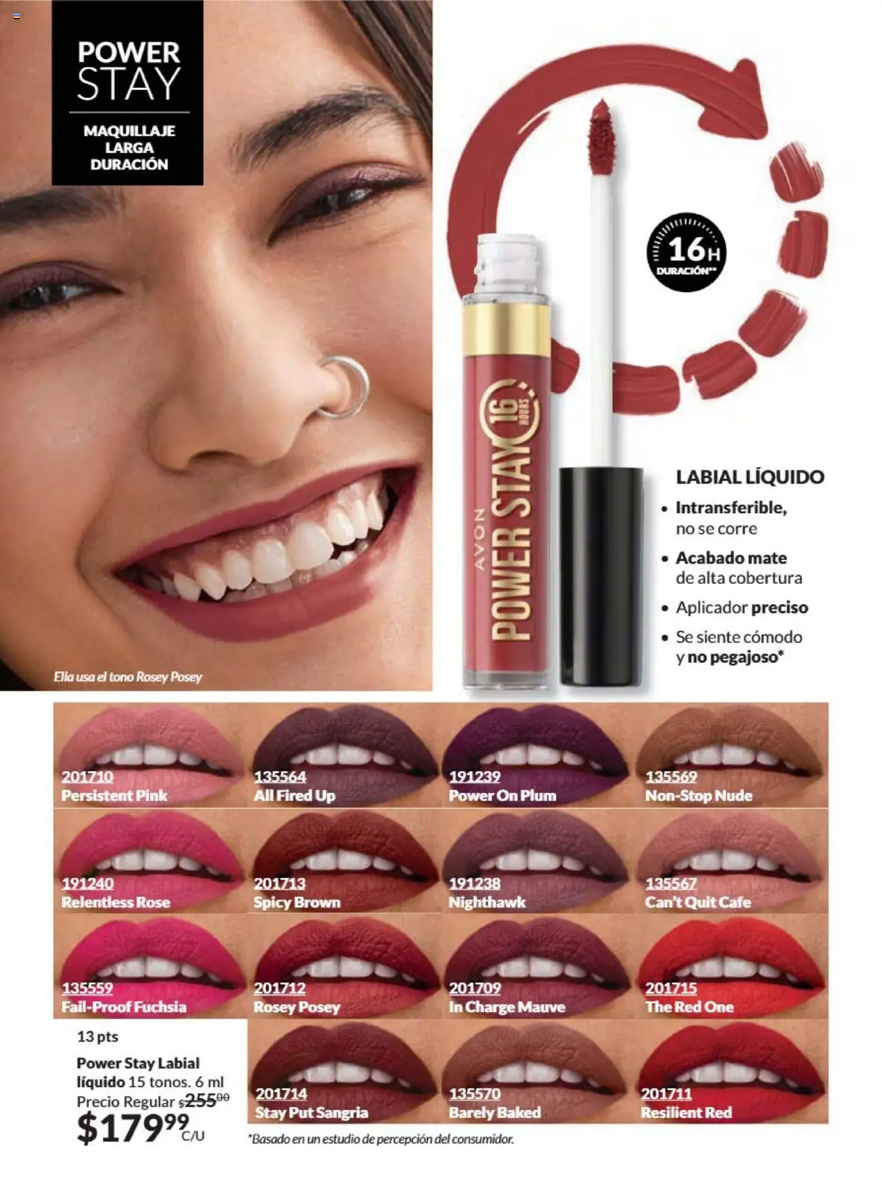 Nuevas ofertas de AVON válidas en toda la República Mexicana desde el 09.10.2025. ¡Encuentra las mejores ofertas en AVON - Campaña 16 2025! | Página: 40 | Productos: Café, Mate, Maquillaje