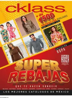 Vista previa de Cklass catálogo Super Rebajas Ropa, nuevo folleto de la tienda, válido en México a partir del 31.10.2025