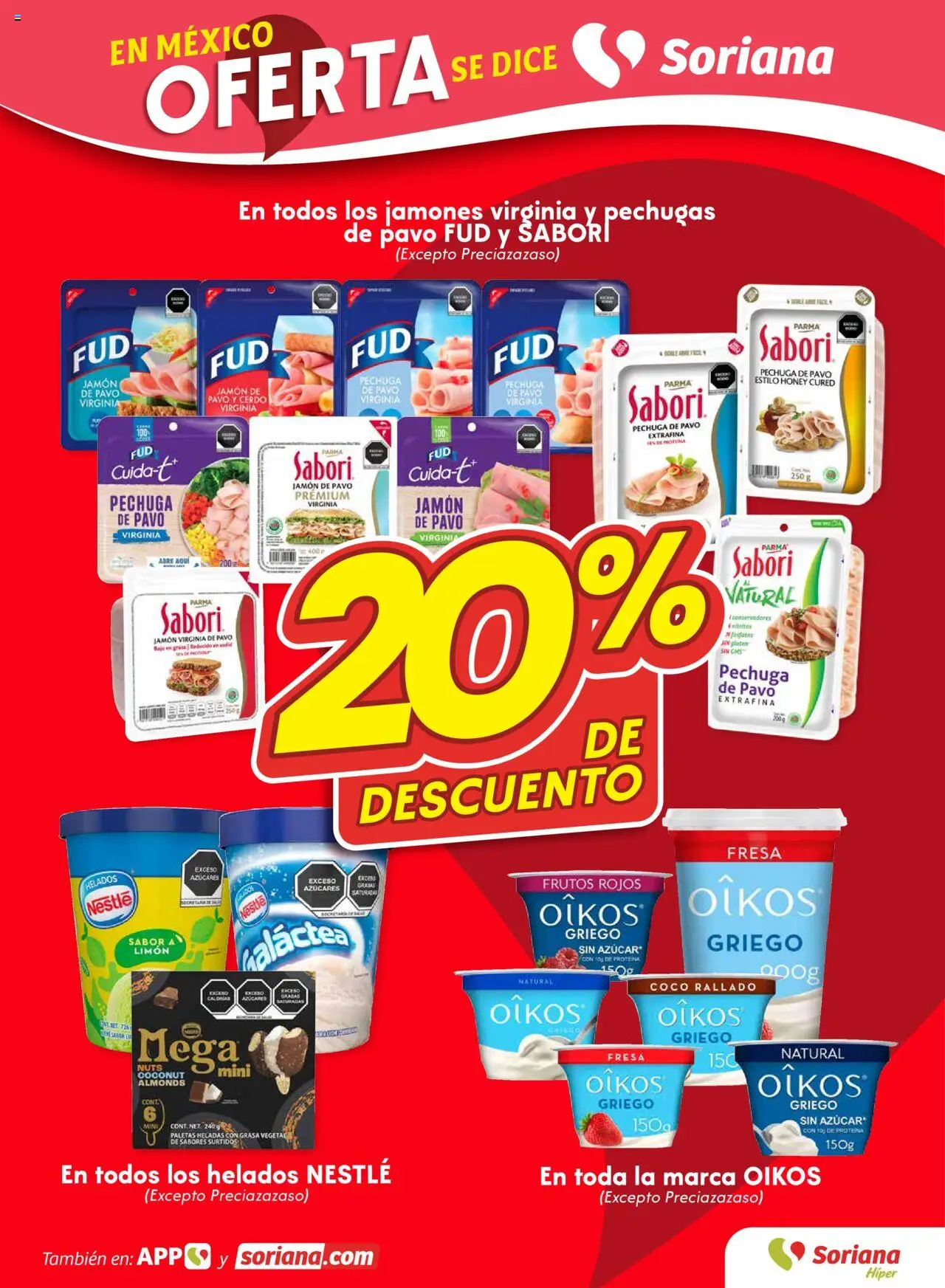 Nuevas ofertas de Soriana válidas en toda la República Mexicana desde el 04.09.2025. ¡Encuentra las mejores ofertas en Soriana - Fin de Semana Híper: Juárez! | Página: 3 | Productos: Fresa, Limón, Jamón, Cerdo
