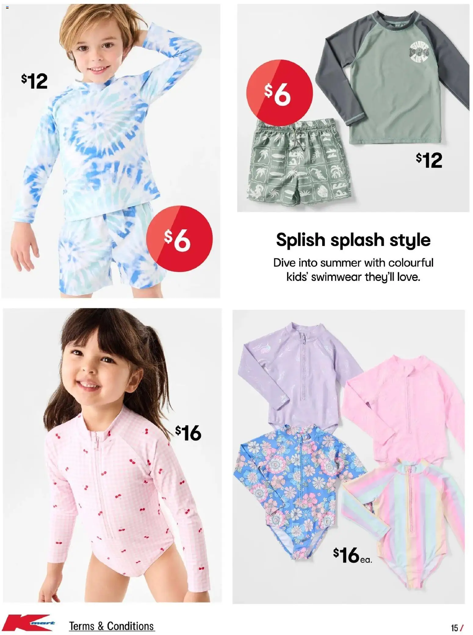 Kmart catalogue - valid from 13.11.2025 | Page: 15 | Products: Swimwear