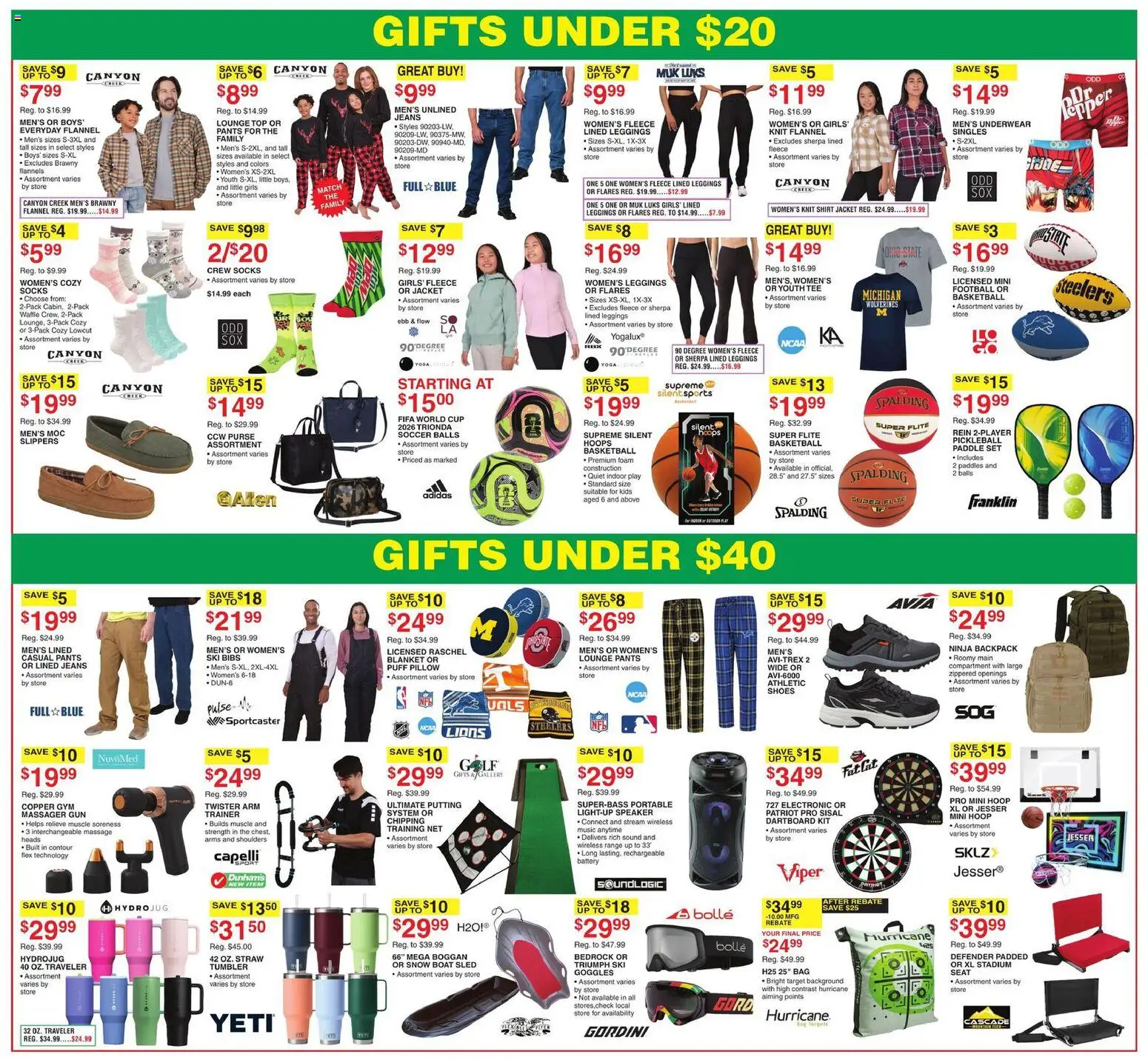 Dunham's Sports Weekly Ad - valid from 13.12.2025 | Page: 3 | Products: Jacket, Socks, Leggings, Slippers
