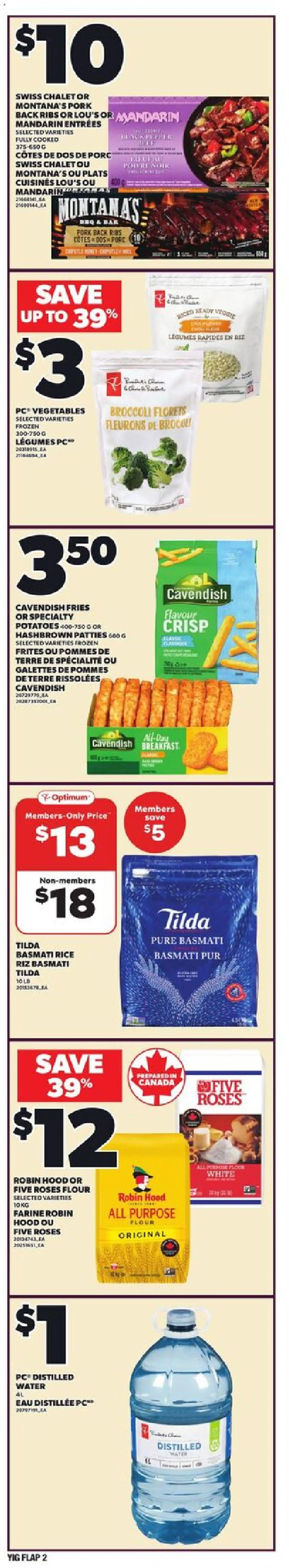 Independent Grocer flyer valid from 27.11.2025 | Page: 2 | Products: Rice, PC, Potatoes, Pork