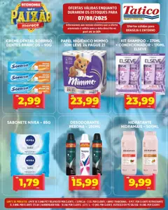 Tatico Folheto - válido de 08.08.2025 | Página: 26 | Produtos: Condicionador, Leite, Arroz, Amêndoas