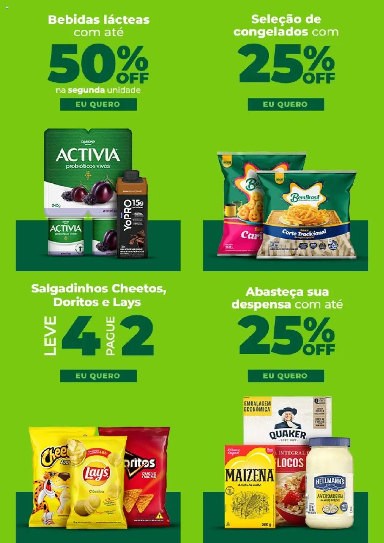 Pão de Açúcar Folheto - válido de 06.10.2025 | Página: 5 | Produtos: Probióticos, Salgadinhos, Maionese