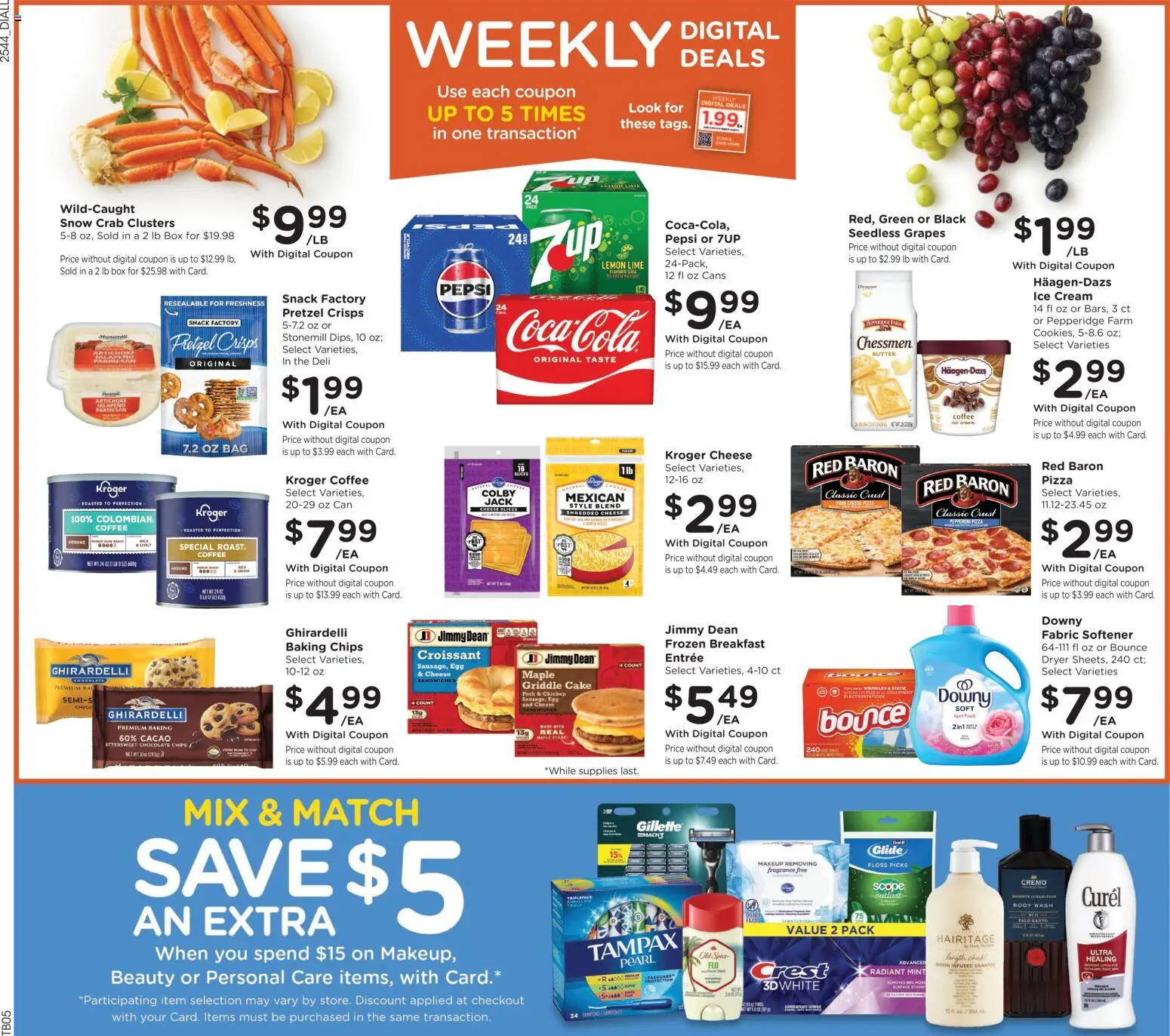 Baker's Weekly Ad - valid from 03.12.2025 | Page: 2 | Products: Cheese, Pork, Lime, Bag