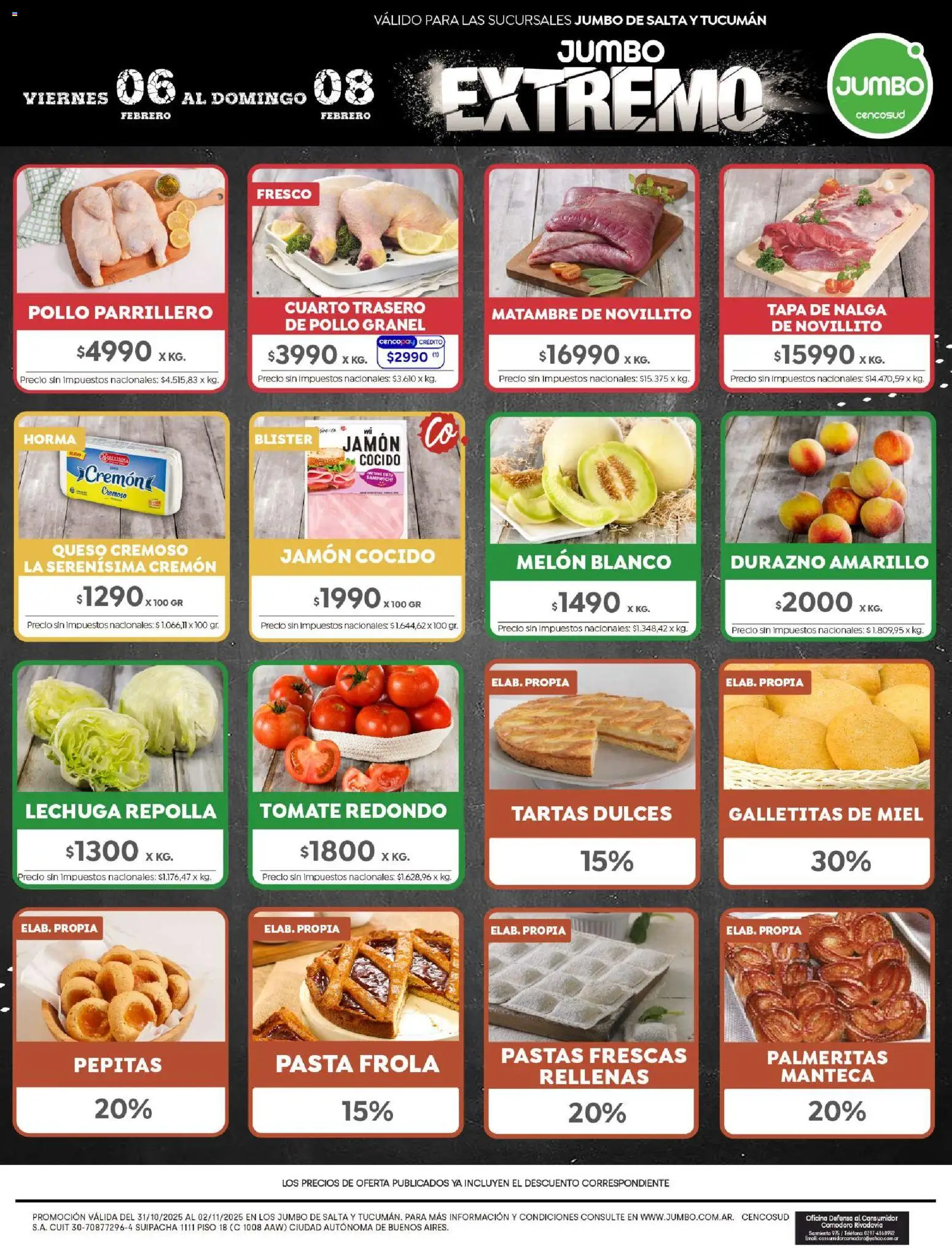 Jumbo - Ofertas | Salta & Tucumán │ válido desde el 06.02.2026 | Página: 8