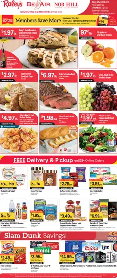 Preview of Raley's weekly ads valid from 25.03.2026
