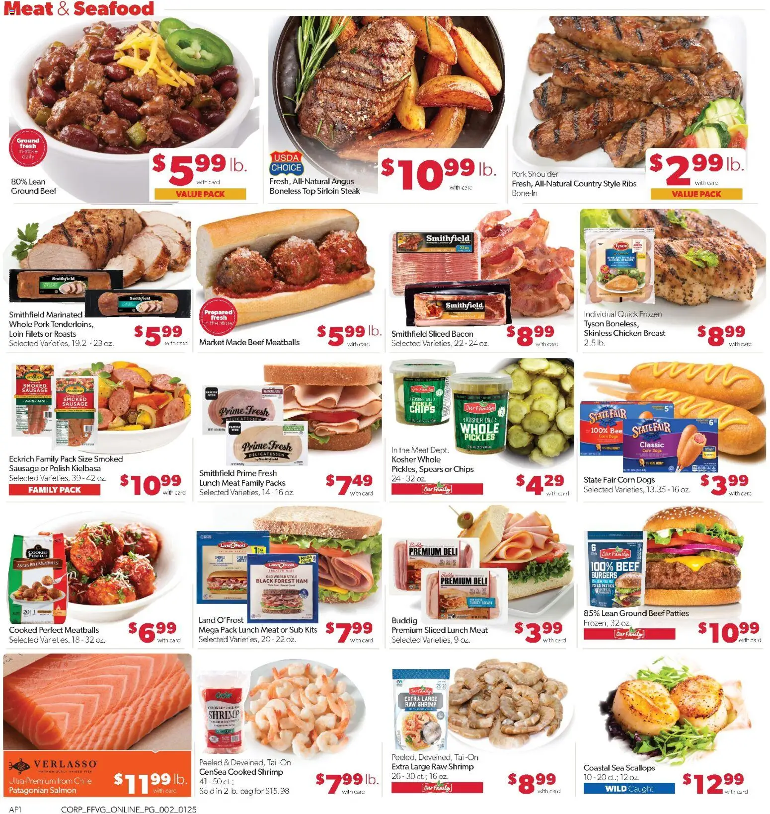 Family Fare Weekly Ad - valid from 25.01.2026 | Page: 6 | Products: Corn, Beef, Chips, Sausage