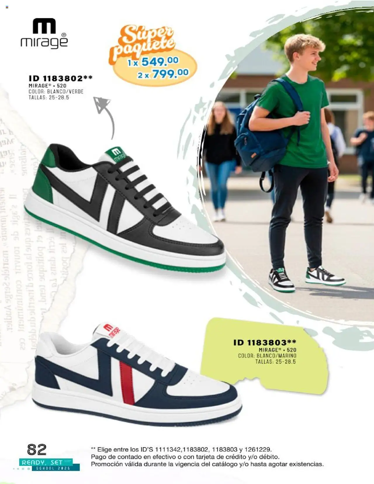 Nuevas ofertas de Price Shoes válidas en toda la República Mexicana desde el 26.08.2025. ¡Encuentra las mejores ofertas en Price Shoes - Catálogo Ready for School ! | Página: 82