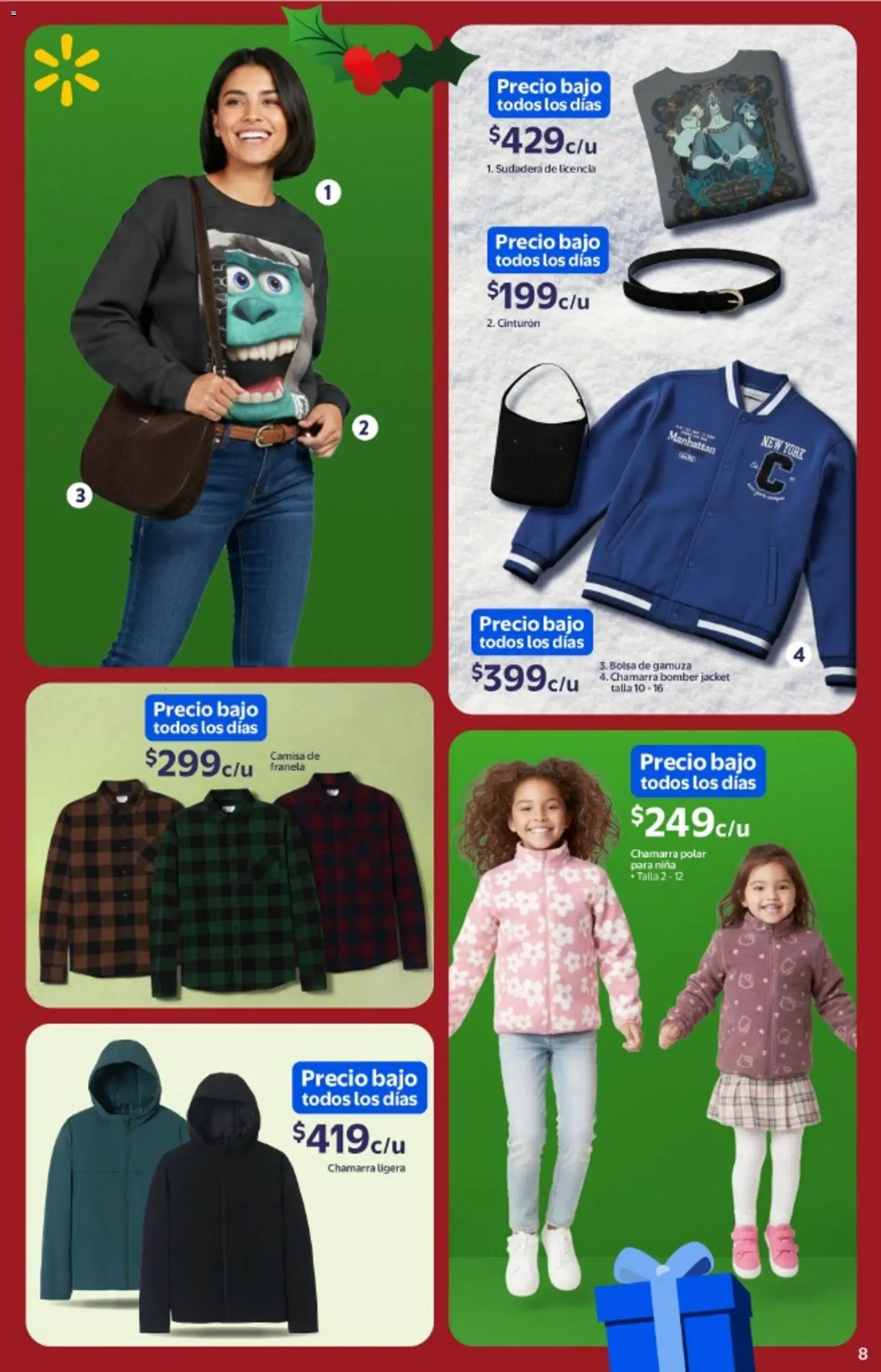 Nuevas ofertas de Walmart válidas en toda la República Mexicana desde el 26.11.2025. ¡Encuentra las mejores ofertas en Walmart folleto! | Página: 8