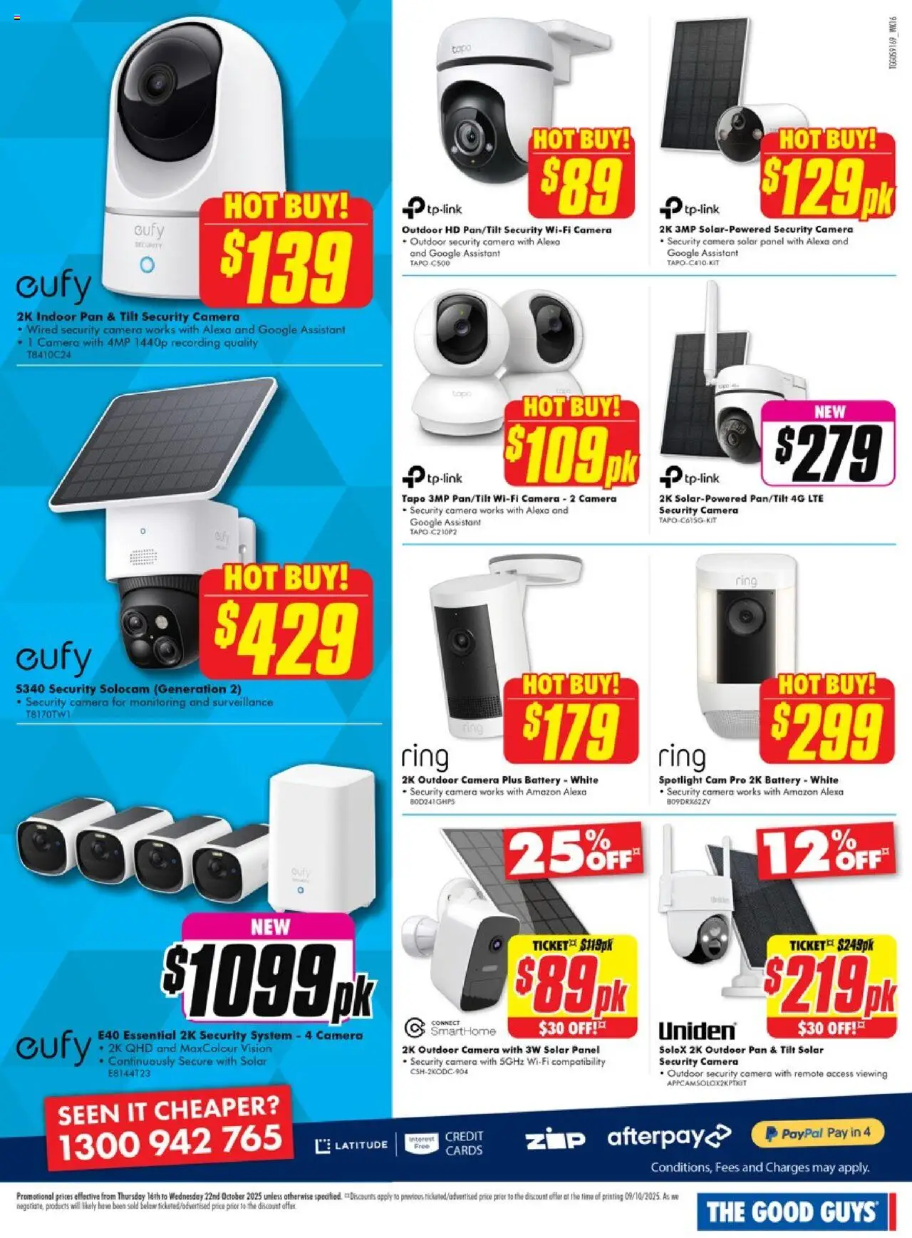 The Good Guys catalogue - valid from 15.10.2025 | Page: 15 | Products: Battery, Camera