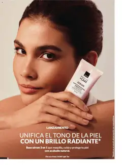 Vista previa de SERUM BASE DE MAQUIAGEM/MAQUILLAJE, Base sérum 3 en 1 que maquilla, cuida y protege tu piel con acabado natural., nuevo folleto de la tienda, válido en México a partir del 12.09.2025 | Página: 12