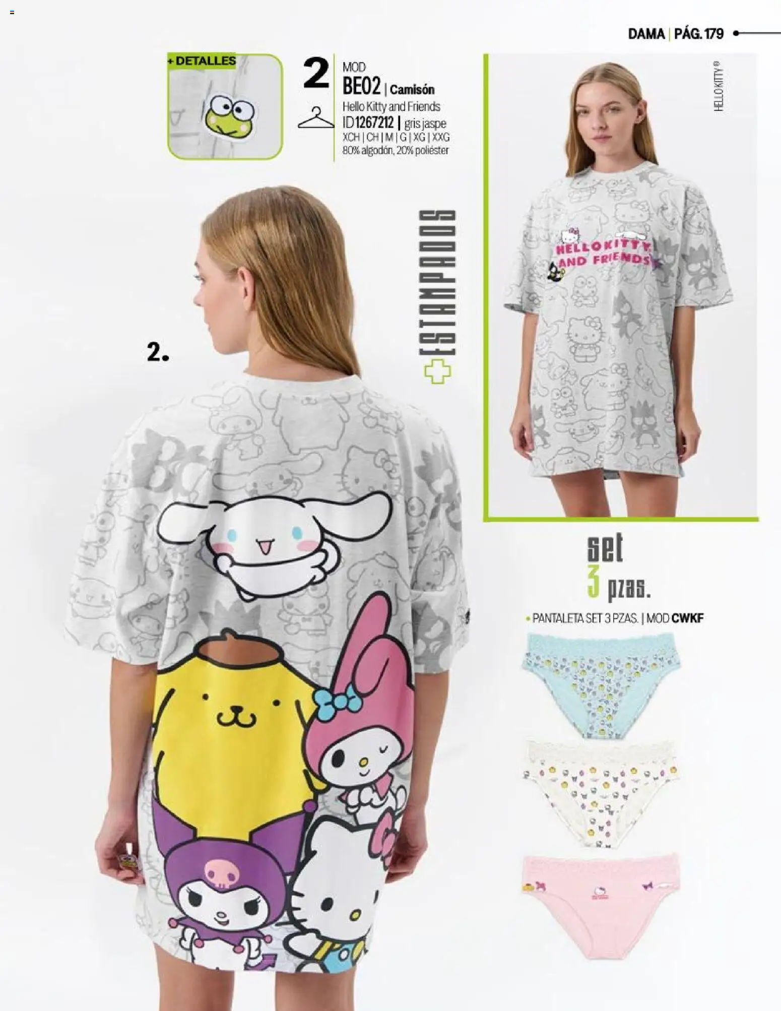 Nuevas ofertas de Price Shoes válidas en toda la República Mexicana desde el 14.03.2026. ¡Encuentra las mejores ofertas en Price Shoes catálogo Licencias! | Página: 179 | Productos: Camisón