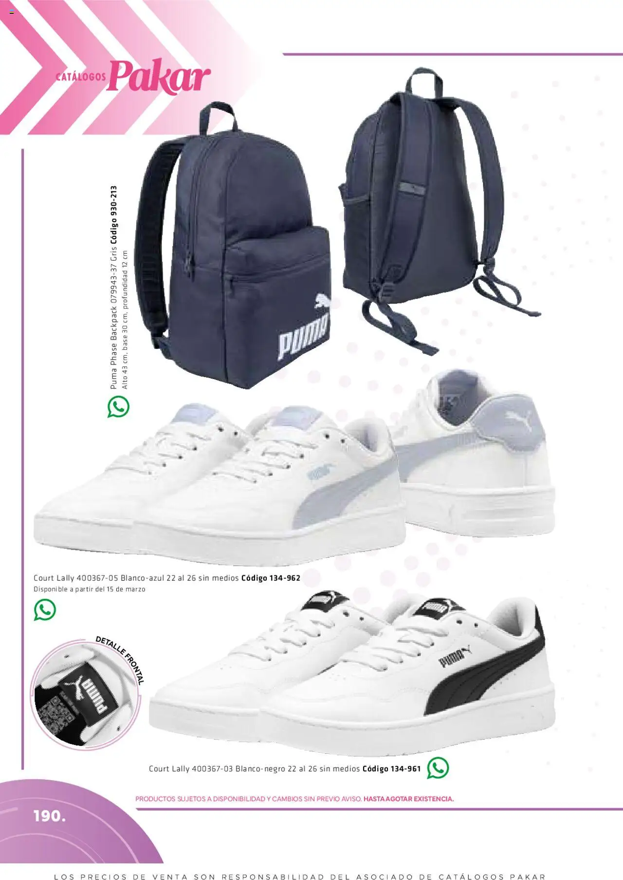 Nuevas ofertas de SC Pakar válidas en toda la República Mexicana desde el 06.03.2025. ¡Encuentra las mejores ofertas en SC Pakar catálogo Women! | Página: 190