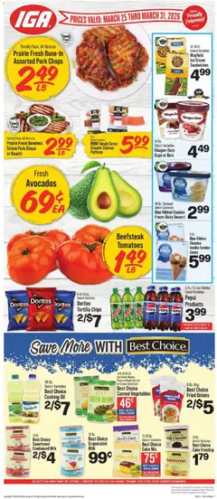 Preview of IGA weekly ads valid from 25.03.2026