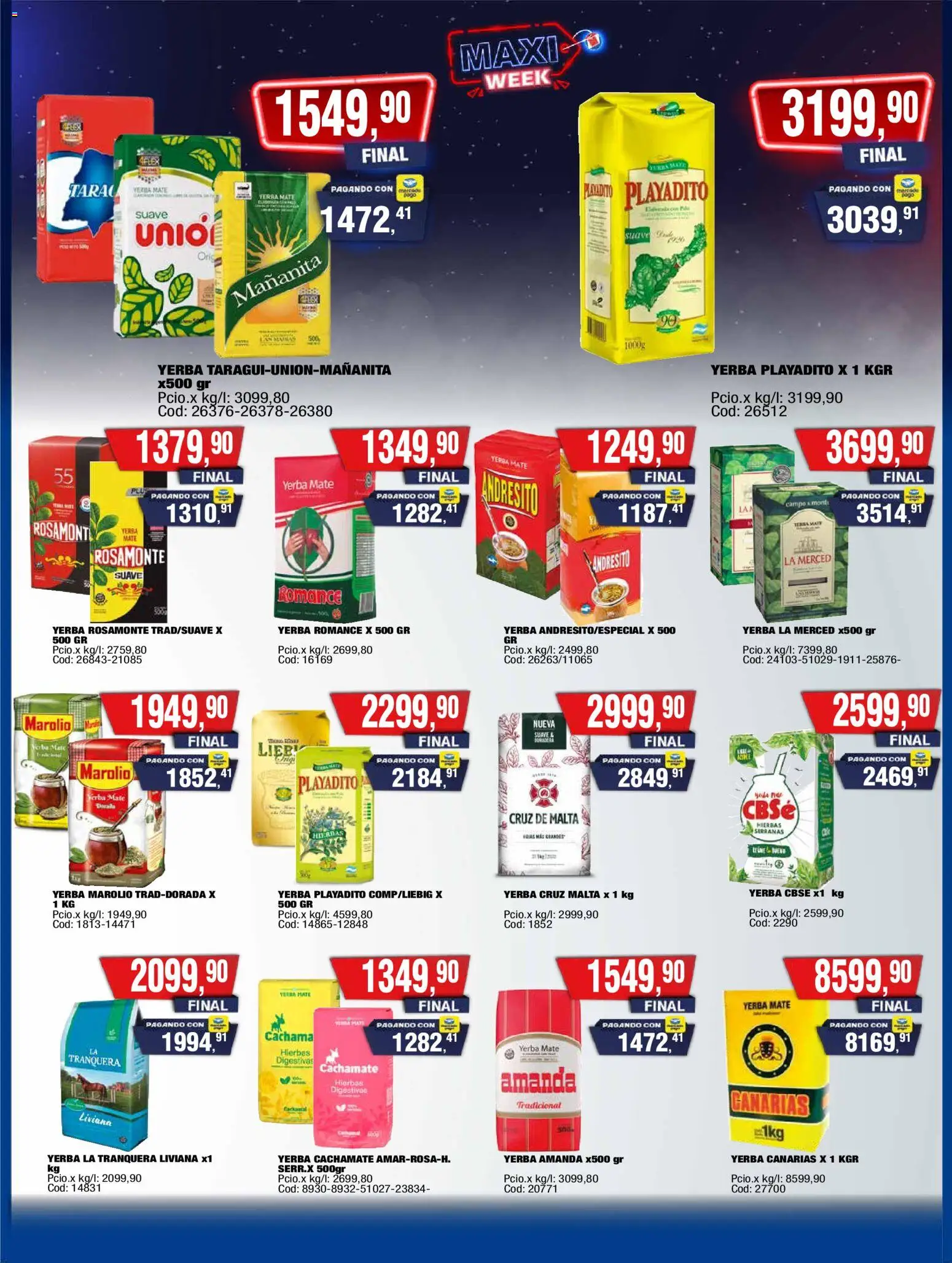 Maxiconsumo ofertas │ válido desde el 10.11.2025 | Página: 17 | Productos: Mate, Yerba