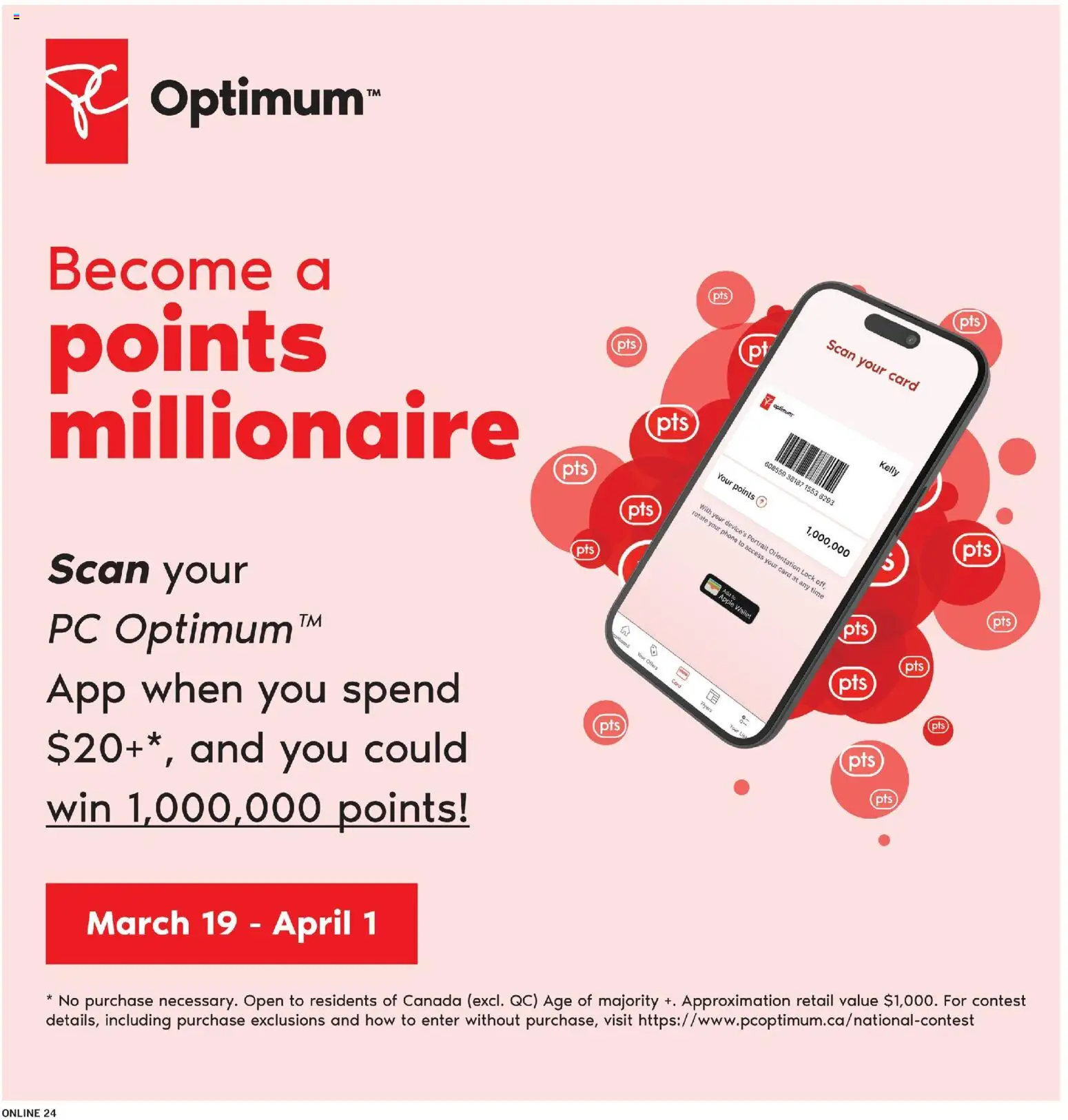 Fortinos flyer valid from 19.03.2026 | Page: 24 | Products: Wallet, Phone, PC